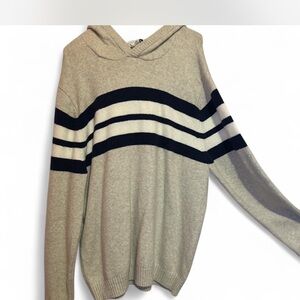Goodfellow & Co. Tan and Black Striped Sweater